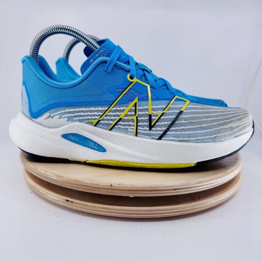 New Balance FuelCell Rebel v2 Womens 7.5 Turquoise Blue Lightweight Running Shoe